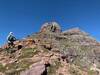 Heading towards the Teocalli summit block.