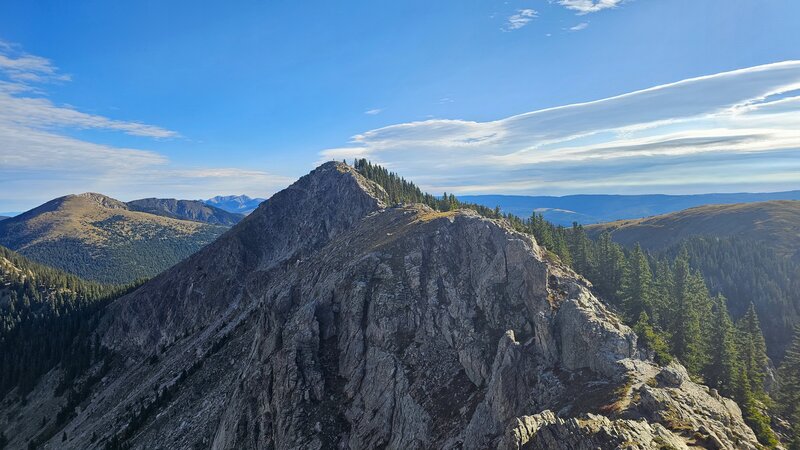 Lake Peak from Deception Peak.