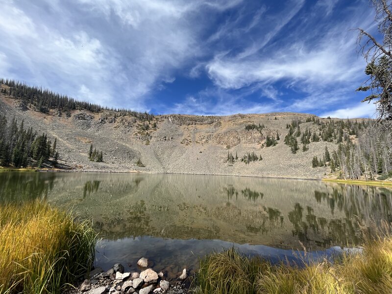 Looking west across Baldy Lake.