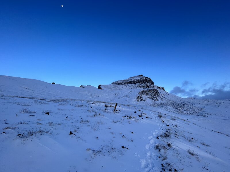 Looking NE at the Uncompahgre summit.