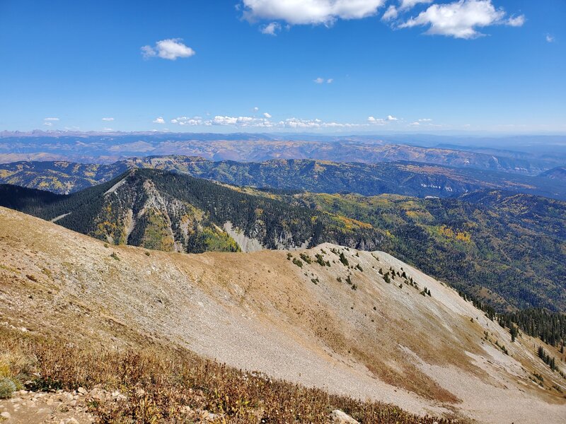 Views of Missionary Ridge from Silver Mountain.