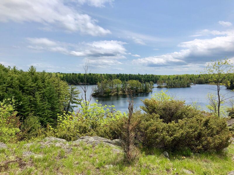 View of Slide Lake.