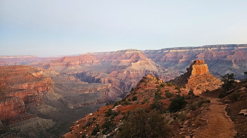 Pre Sunrise on South Kaibab Trail.