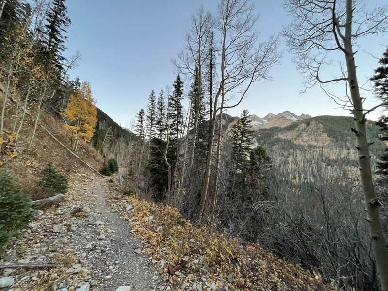 Early section of trail.