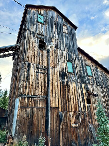 The Matterhorn Mill is an impressive 96 feet tall.