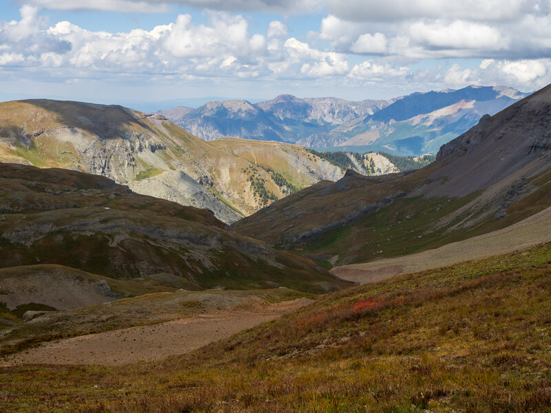 Stunning views down the Bear Creek Valley.