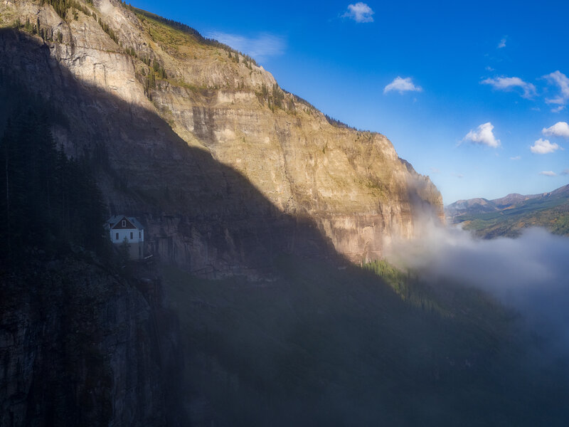 The Bridal Veil Powerhouse.