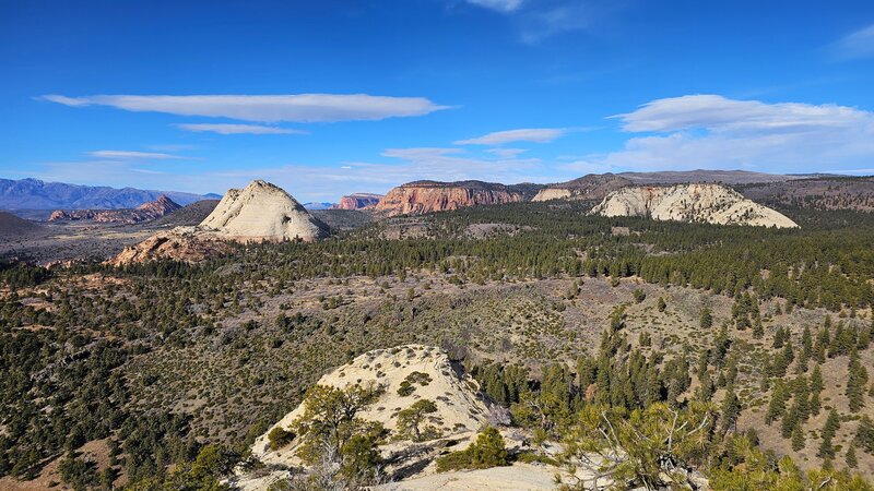 View from the Western North Gate Peaks