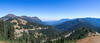 Hurricane Ridge Road winding through Olympic National Park.