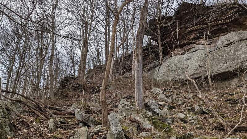 Rock outcropping