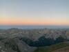 Sunrise on the Missouri Mountain Trail.