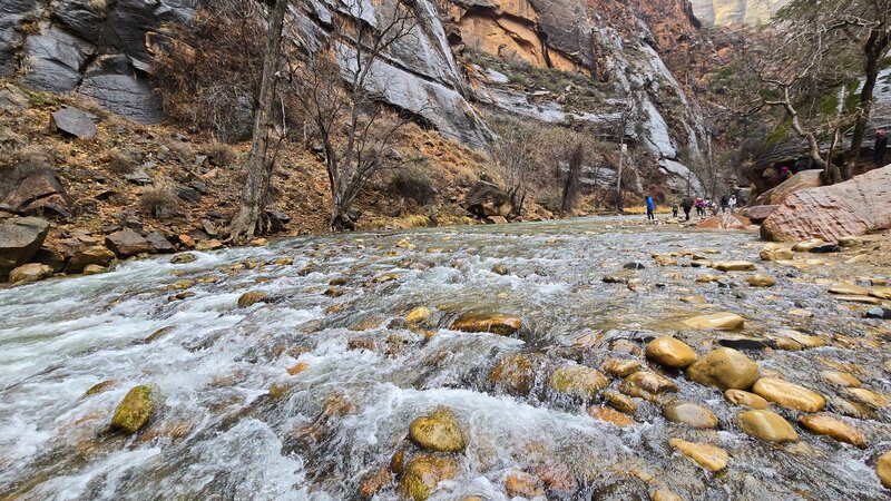 Zion Narrows Riverside Walk.