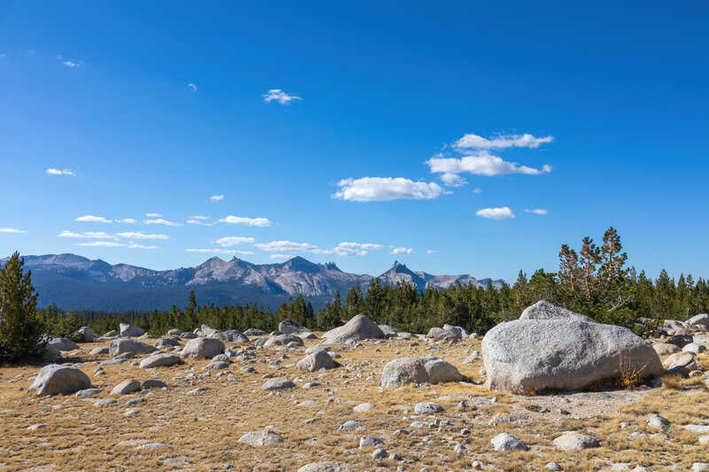 Mountain vistas on the way to Young Lakes.