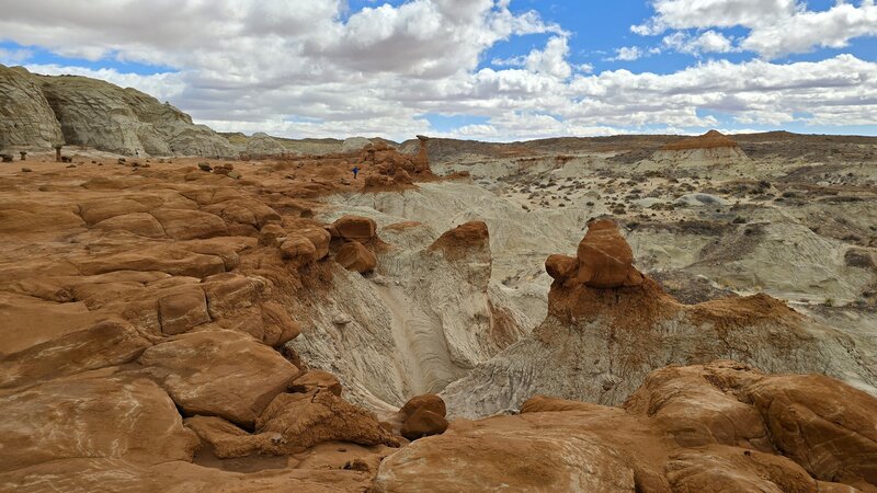 Rimrock Trail of Toadstool Hoodoos