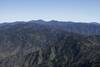 View of the Smokies from the Jumpoff. The Sawteeth and Charlie's Bunion can be seen from here.