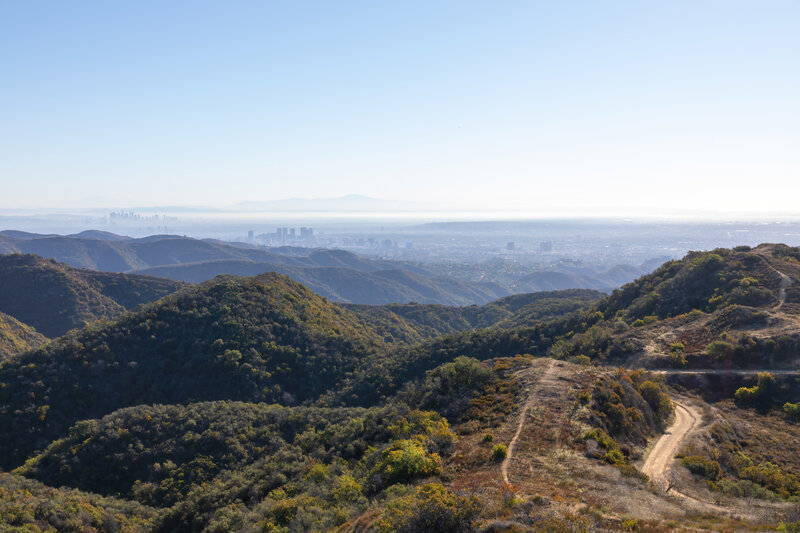 View from Temescal Peak