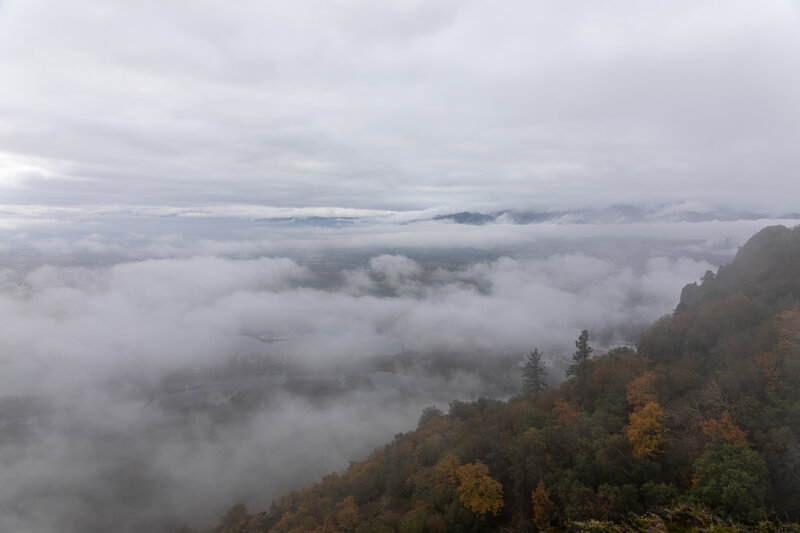 View from the southern tip of Lower Table Rock.