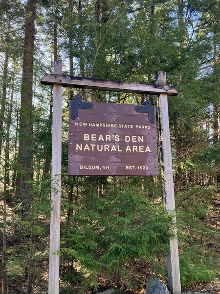 Bear's Den Natural Area.