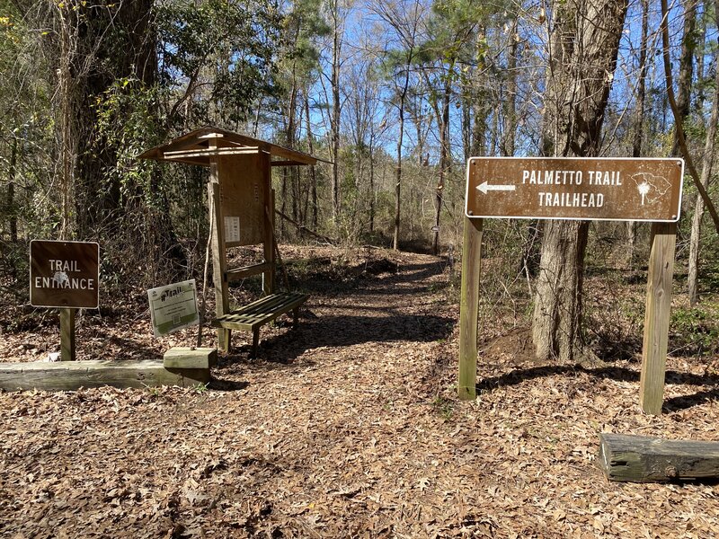 New trailhead