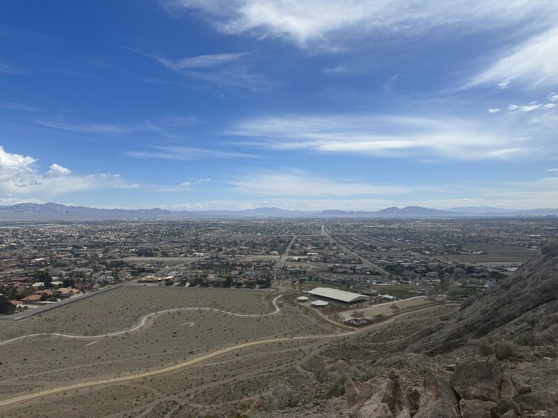 View of the valley