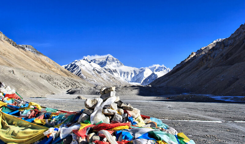 Everest Base Camp in Tibet