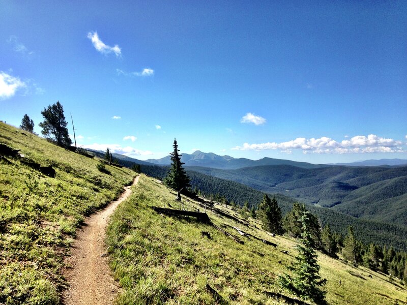 Near Peel Point on the Monarch Crest.