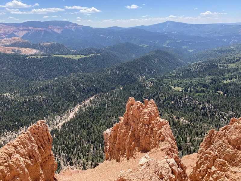 Overlooking Cedar Breaks