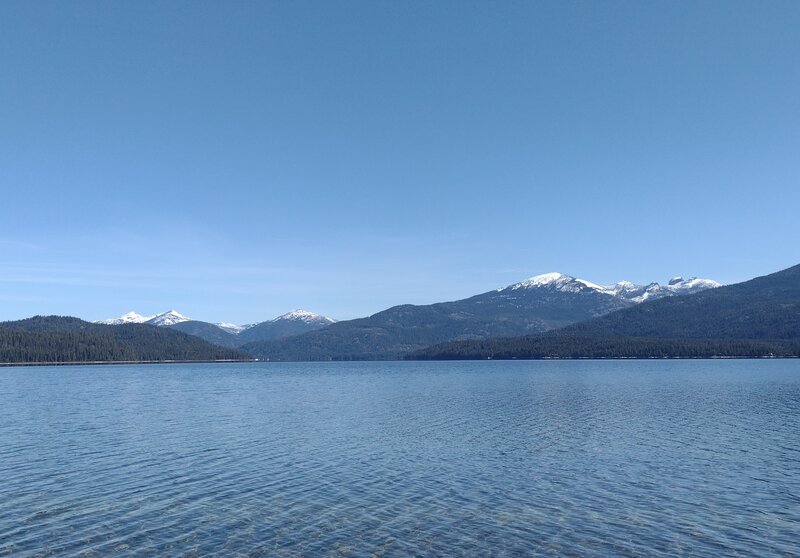 Idaho's Selkirk Mountains are the backdrop to beautiful Priest Lake.