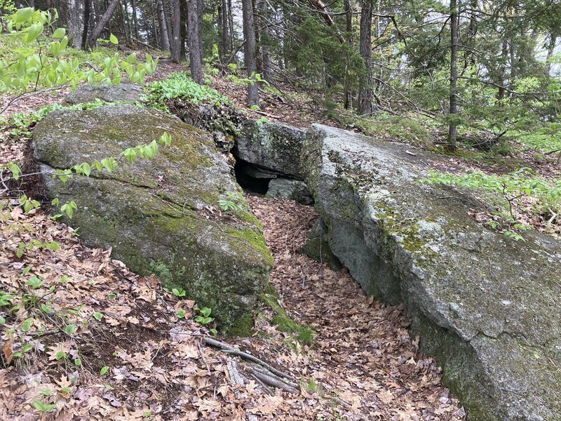 Fractured Cave, on the edge of Bald Mountain.