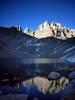 Mt. McAdie from Upper Crabtree Lake.