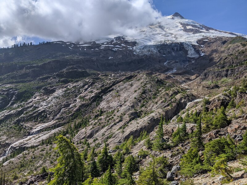 Mount Baker from Boulder Ridge.