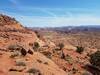 Looking east down Fence Canyon into Escalante River watershed.