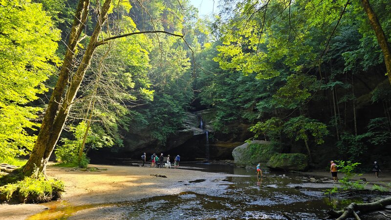 Lower Falls - Hocking Falls