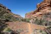 Trail Canyon broadens