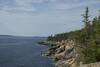 Views of the Maine coast spread out before you from the end of the Ocean Path trail.