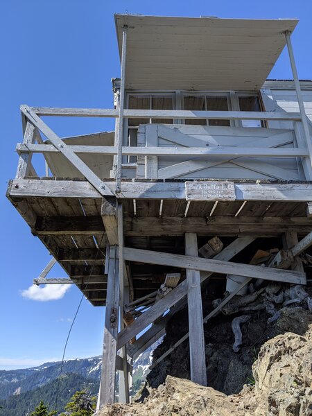 Park Butte lookout.