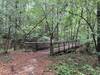 A typical footbridge, along this trail.