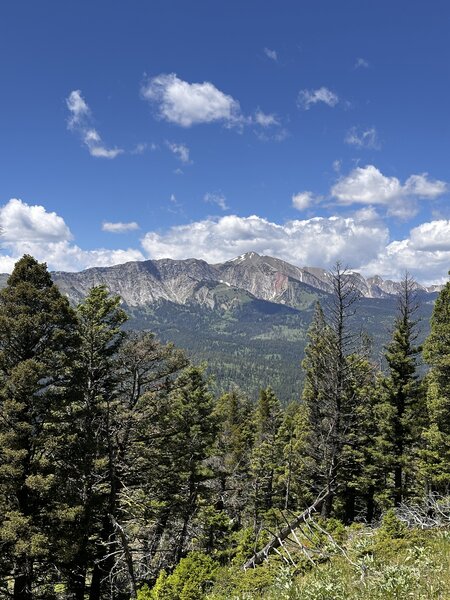 Looking west - view of the Bridgers