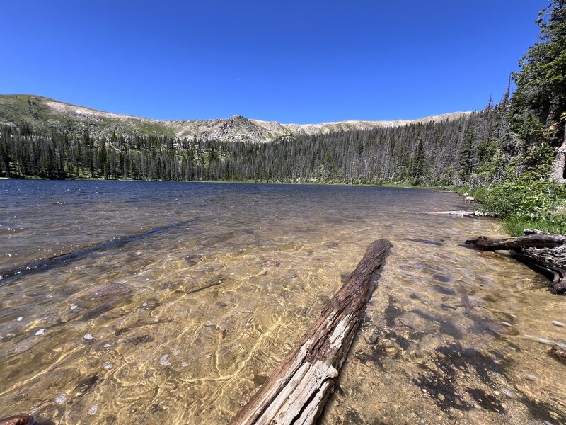 The main lake in high summer.