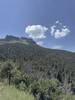 Summit view from shady forest section.