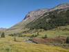 Jackpine Mountain, 8,383 ft., on the Great Divide and so on the Alberta/British Columbia border. Beautiful alpine meadows too.