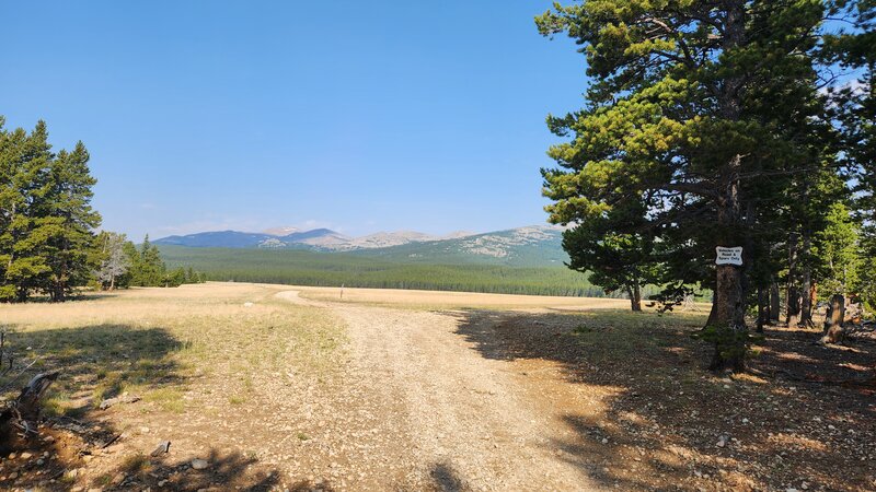 Standing at the east end of Soldier Park looking west.