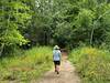 On the trail to the river and the falls