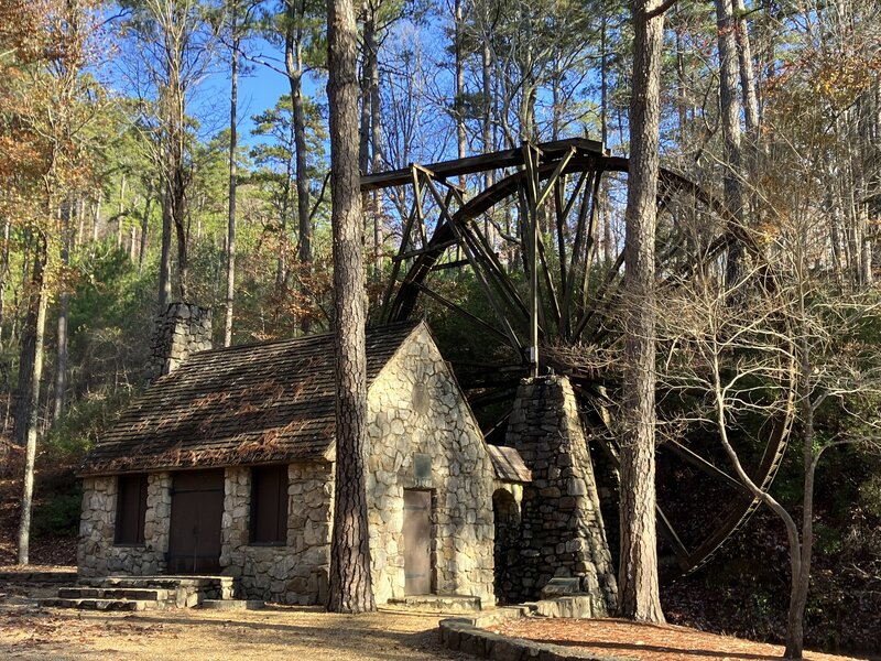 Berry College Mill and Waterwheel (c. 1930).