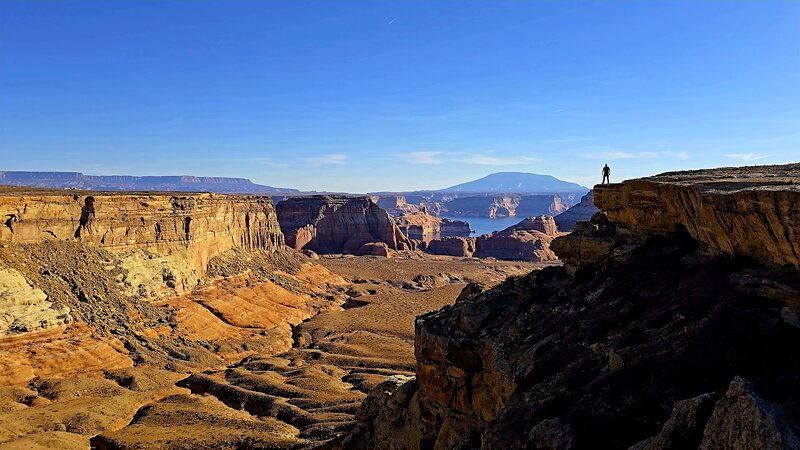 From the road to Alstrom Point.