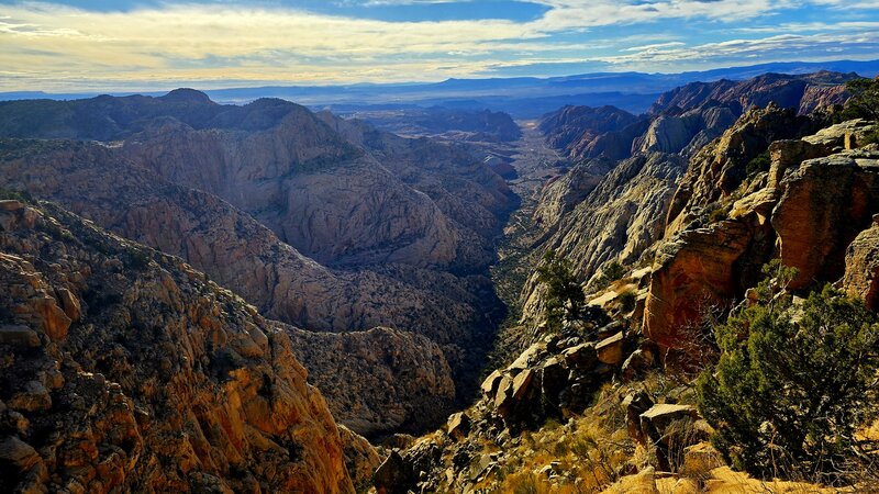 Pic from near Snow Canyon Red Mountain Trail.