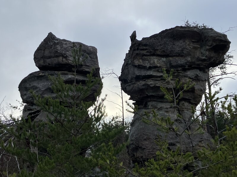 Twin Rock Pillars.