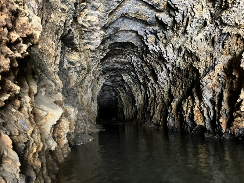 The northern entrance to the tunnel.