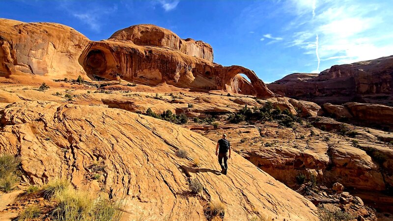 Morning at Corona Arch