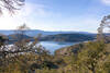 The western side of Lake Hennessey from Conn Peak.